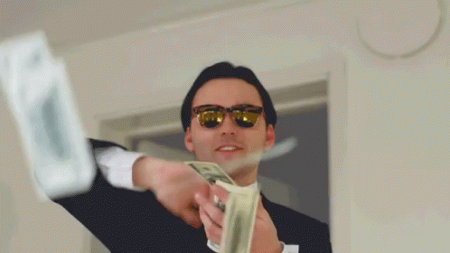 Giocatore di casinò che ha vinto